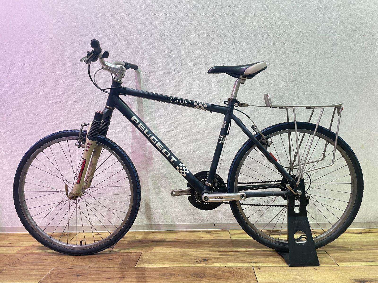 S1547 □未整備品□PEUGEOT プジョー CADET カデット 3×8s ※後輪
