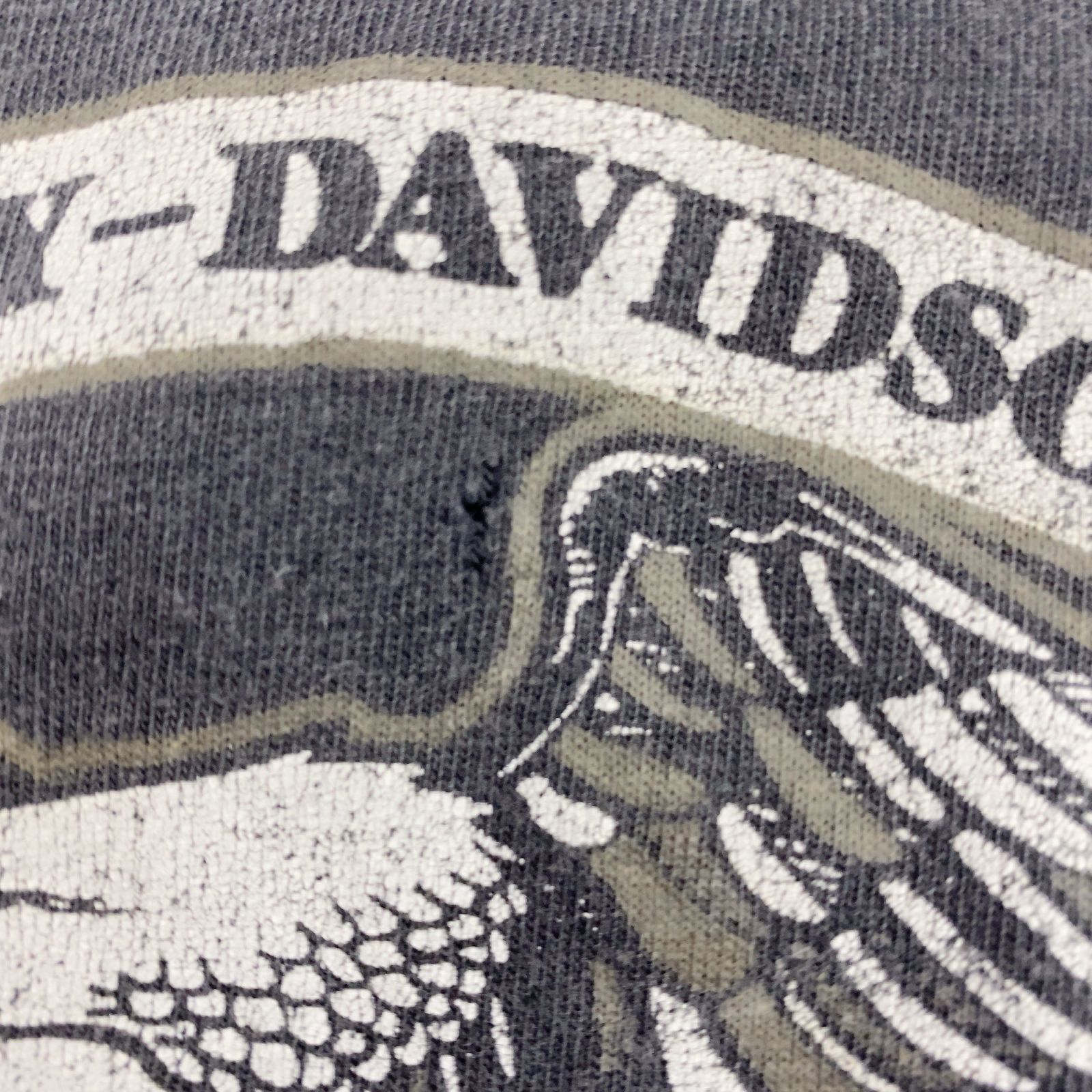80s USA製 フェード◎ SIGNAL タグ Harley-Davidson Tシャツ M 