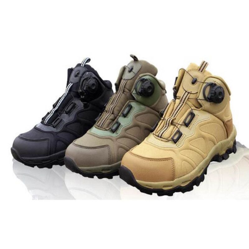 ダイヤル式 タクティカルブーツ Mid BK 42