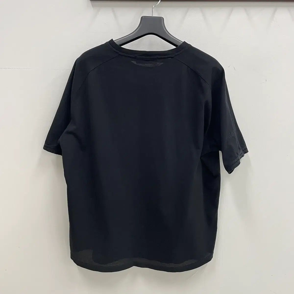 STONE ISLAND XL ワッペン パッチ ブラック コットン 半袖 ジャージ T 