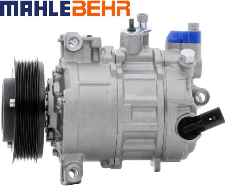 【M's】 VW ゴルフプラス クロスゴルフ 5M 521 イオス 1F MAHLE BEHR エアコンコンプレッサー ACコンプレッサー パーツ 部品 1K0820808G 1K0820808E 1K0820808C