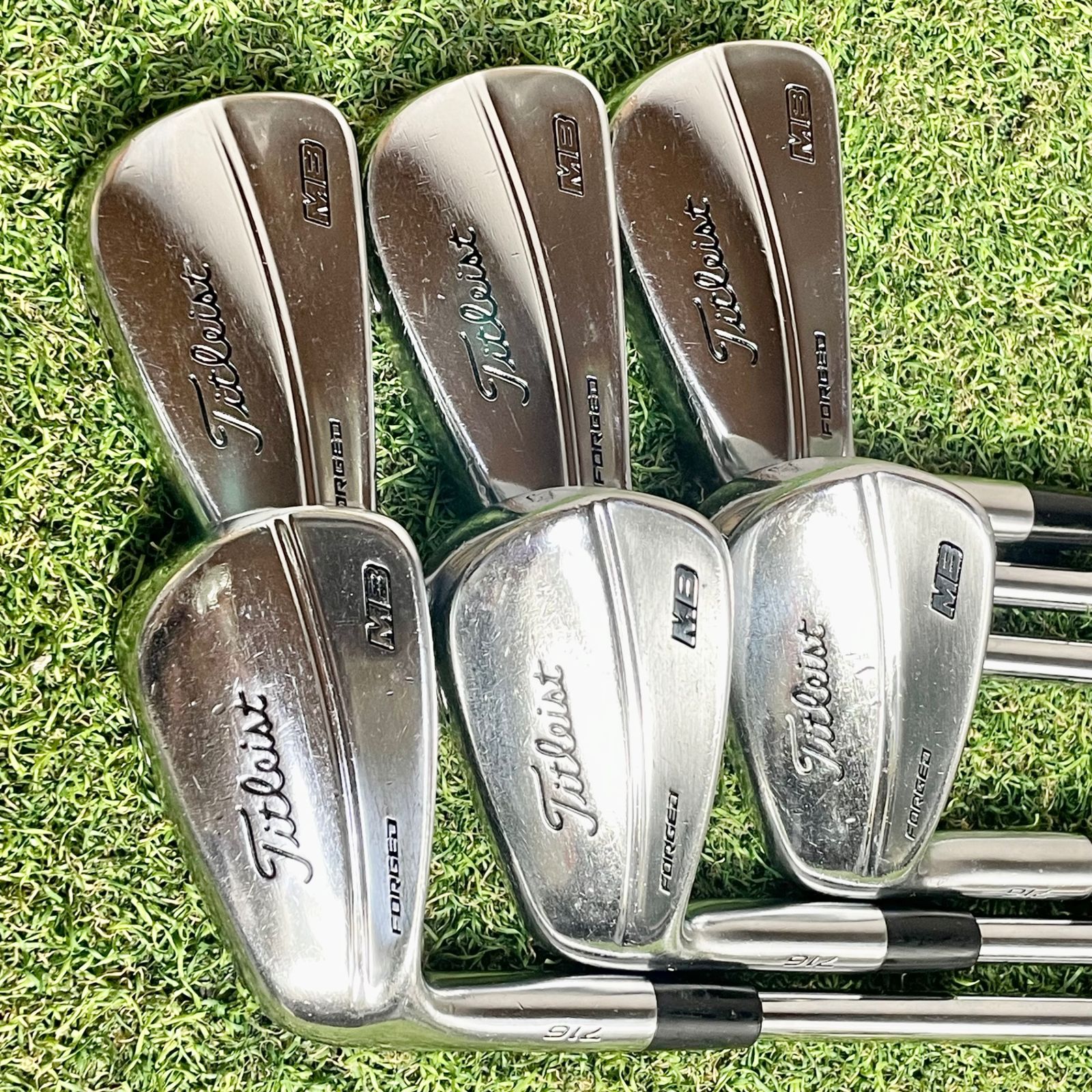 【希少】Titleist 716 MB レフティー アイアンセット 6本 貴重なレフティ】Titleist MB716 タイトリスト 716MB アイアンセット 6