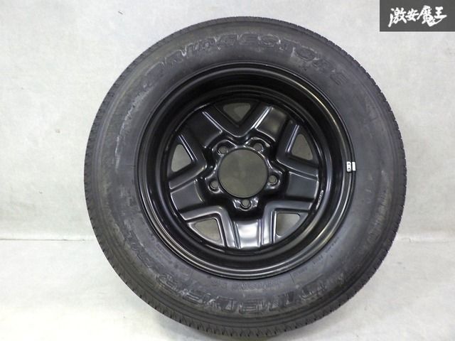 新車外し！ バリ山】○スズキ純正 JB64W ジムニー スペアタイヤ タイヤ