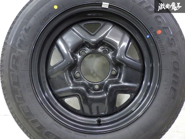 新車外し！ バリ山】○スズキ純正 JB64W ジムニー スペアタイヤ タイヤ
