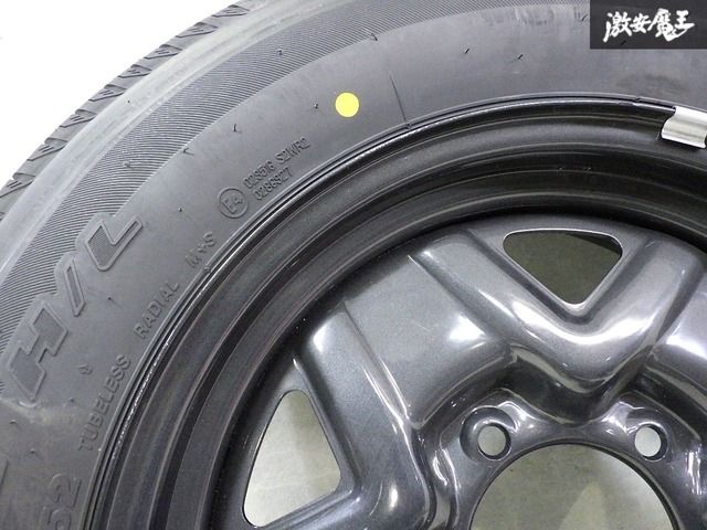 新車外し！ バリ山】○スズキ純正 JB64W ジムニー スペアタイヤ タイヤ