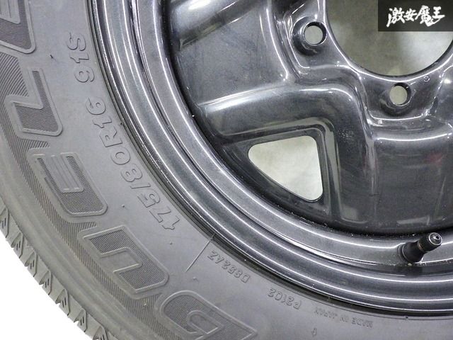 新車外し！ バリ山】○スズキ純正 JB64W ジムニー スペアタイヤ タイヤ