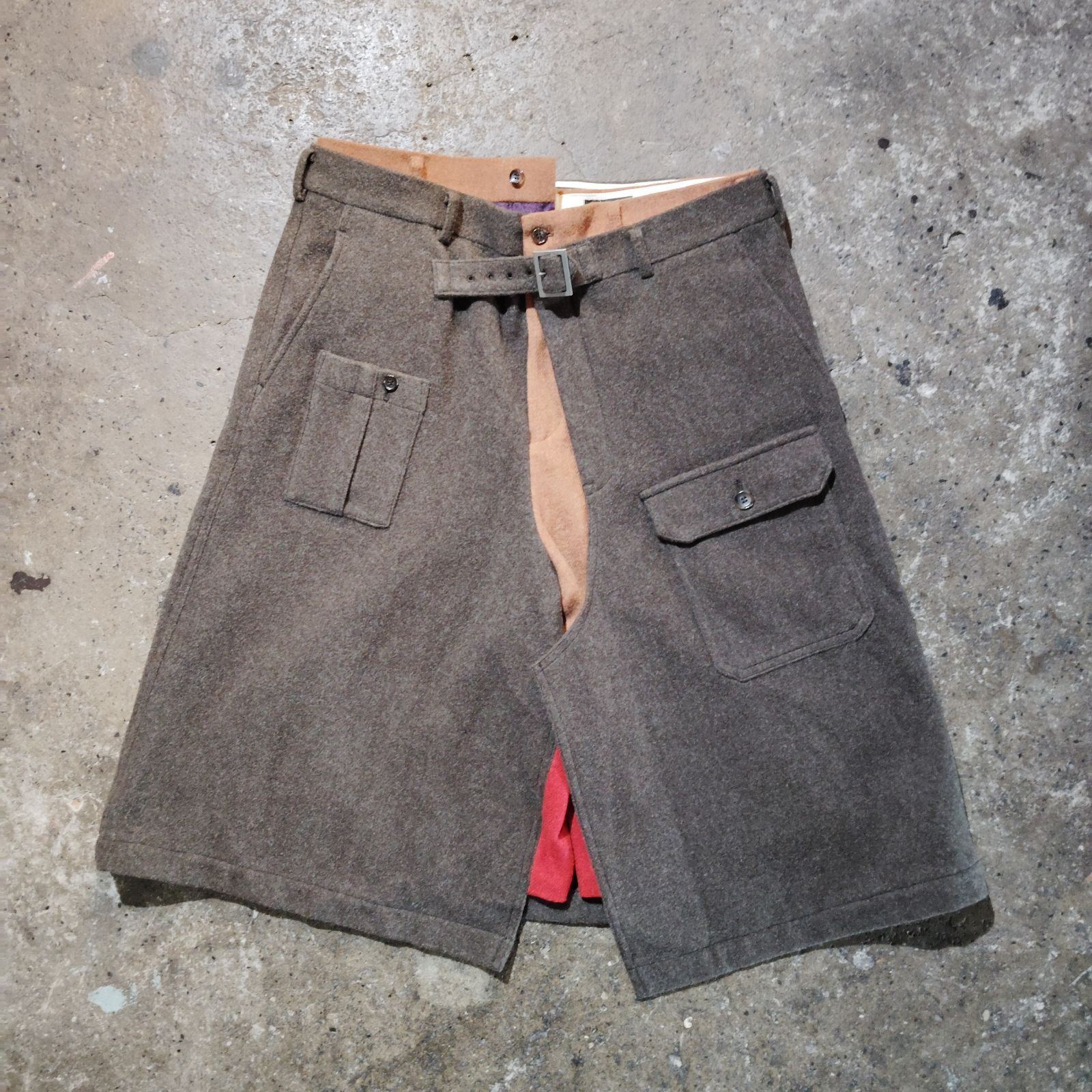 COMME des GARCONS HOMME PLUS 25aw ドッキングレイヤードショーツ