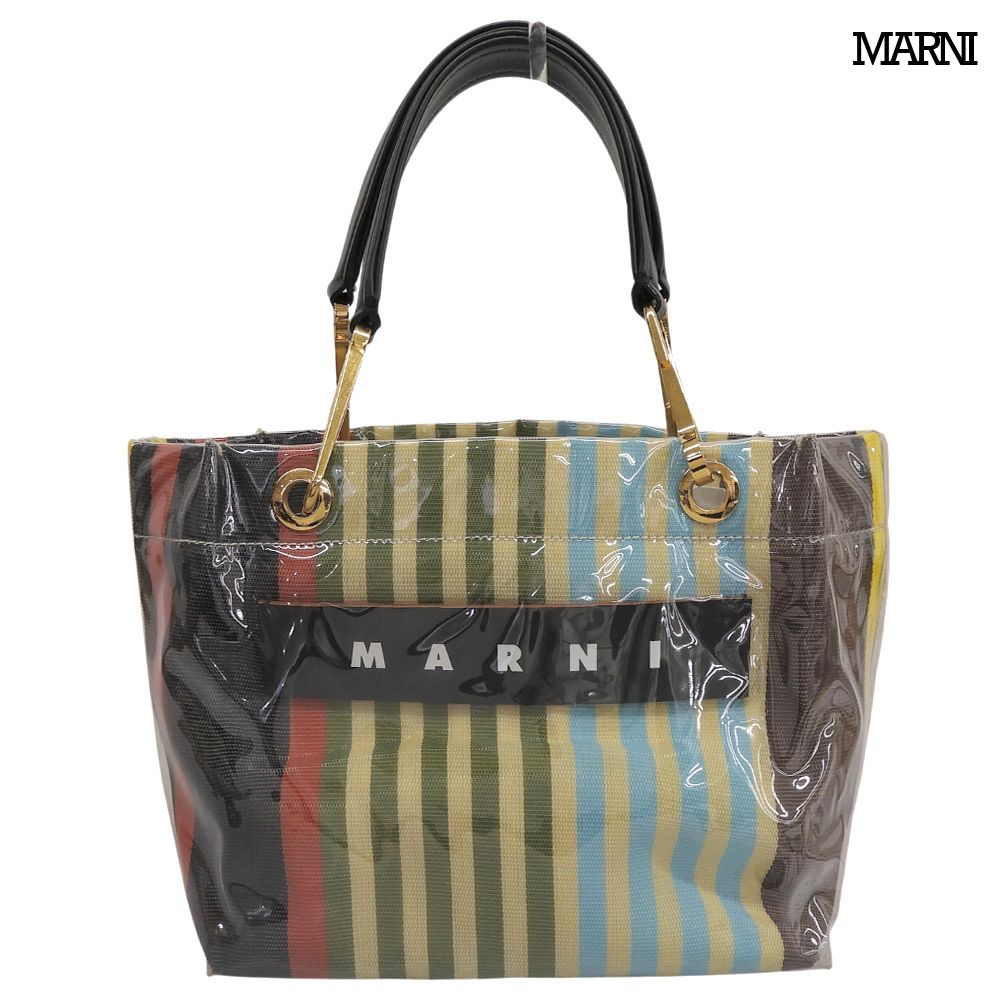 美品 マルニ MARNI 2020年 BMMP0013Q0STY50 グロッシー ストライプ 