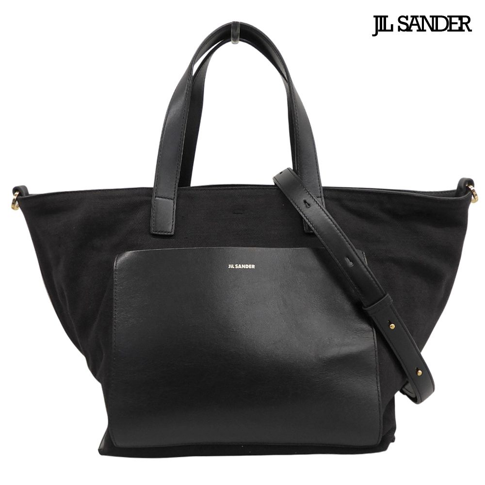 良品 ジルサンダー JIL SANDER 現行 ワンダースクエア ミディアム 