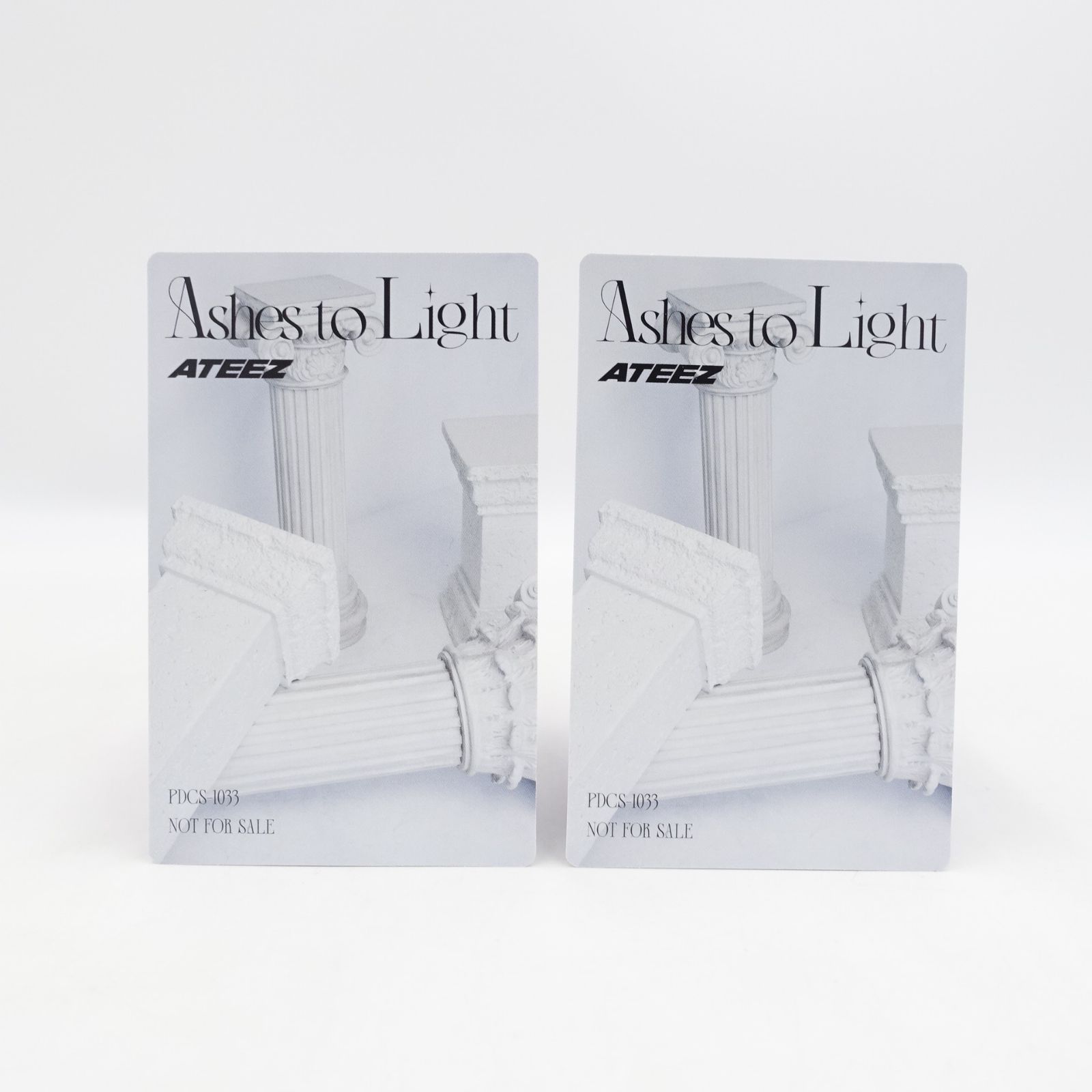 ATEEZ サン Ashes to Light ソロ盤 封入 2枚セット トレカ フォト 