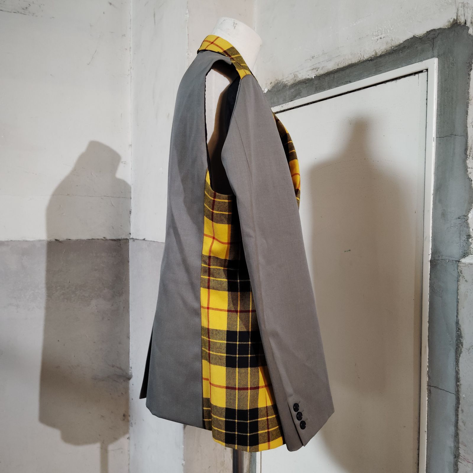 COMME des GARCONS HOMME PLUS 24ss ドッキングダブルジャケット M 