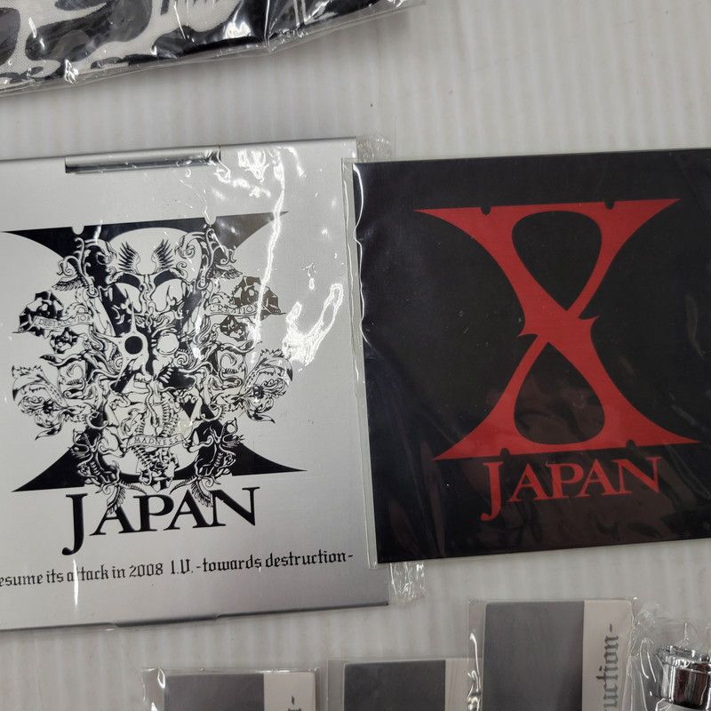 現状渡し品】 XJAPAN グッズ まとめ セット 【087-260427-kk-13-izu