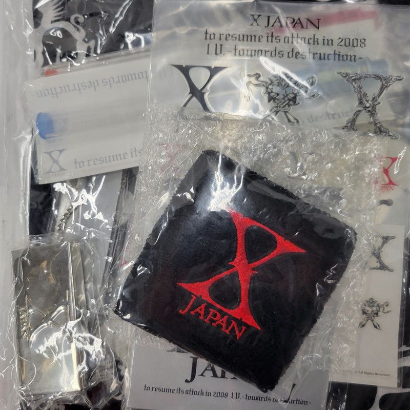 現状渡し品】 XJAPAN グッズ まとめ セット 【087-260427-kk-13-izu
