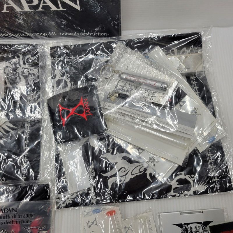 現状渡し品】 XJAPAN グッズ まとめ セット 【087-260427-kk-13-izu