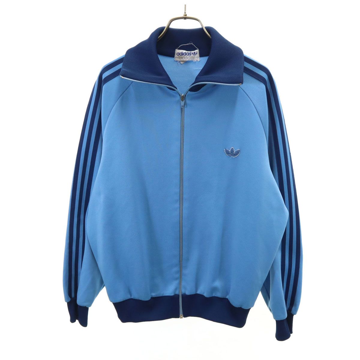 adidas アディダス 70s ヴィンテージ トラックジャケット 4 水色 