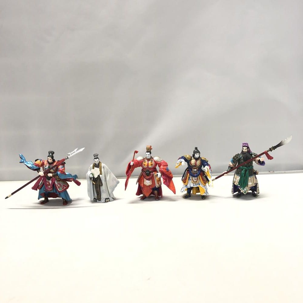 【貴重】人形劇　三国志　海洋堂フィギュア　彩色版　8体セット 貴重人形劇 三国志 海洋堂フィギュア 彩色版 8体セット NHK人形劇 川本