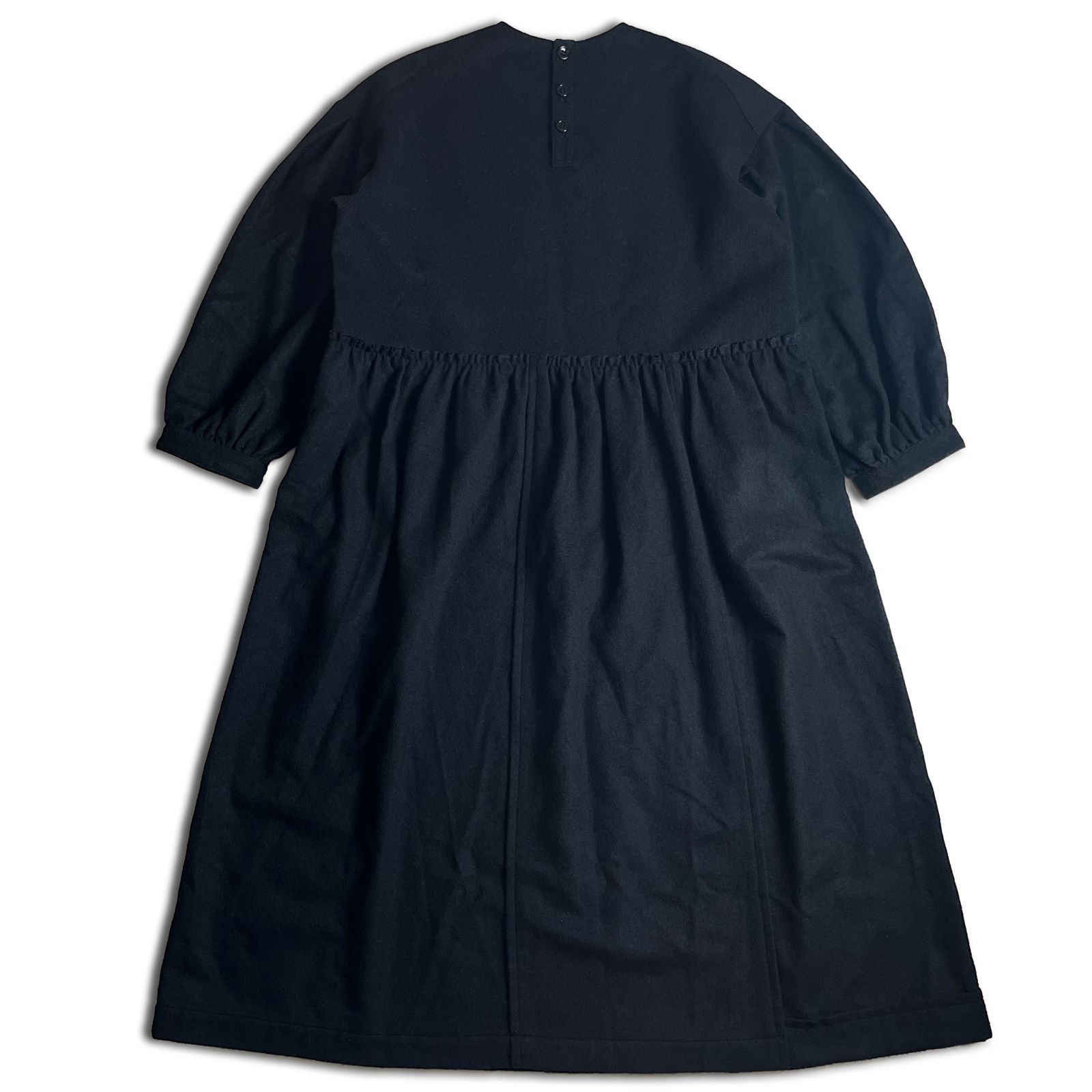22AW】tao COMME des GARCONS ウールワンピース フレアスカート M 