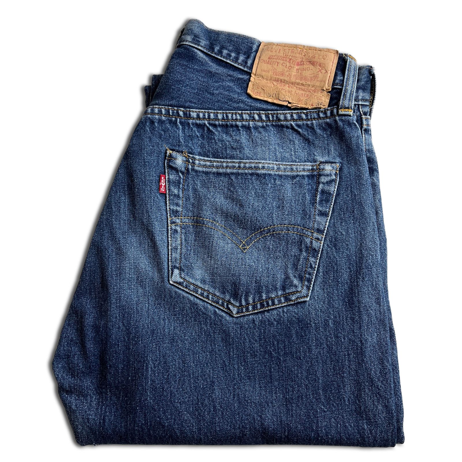 W33】LEVI'S 501XX バレンシア製 USA製 ボタン裏555 リーバイス