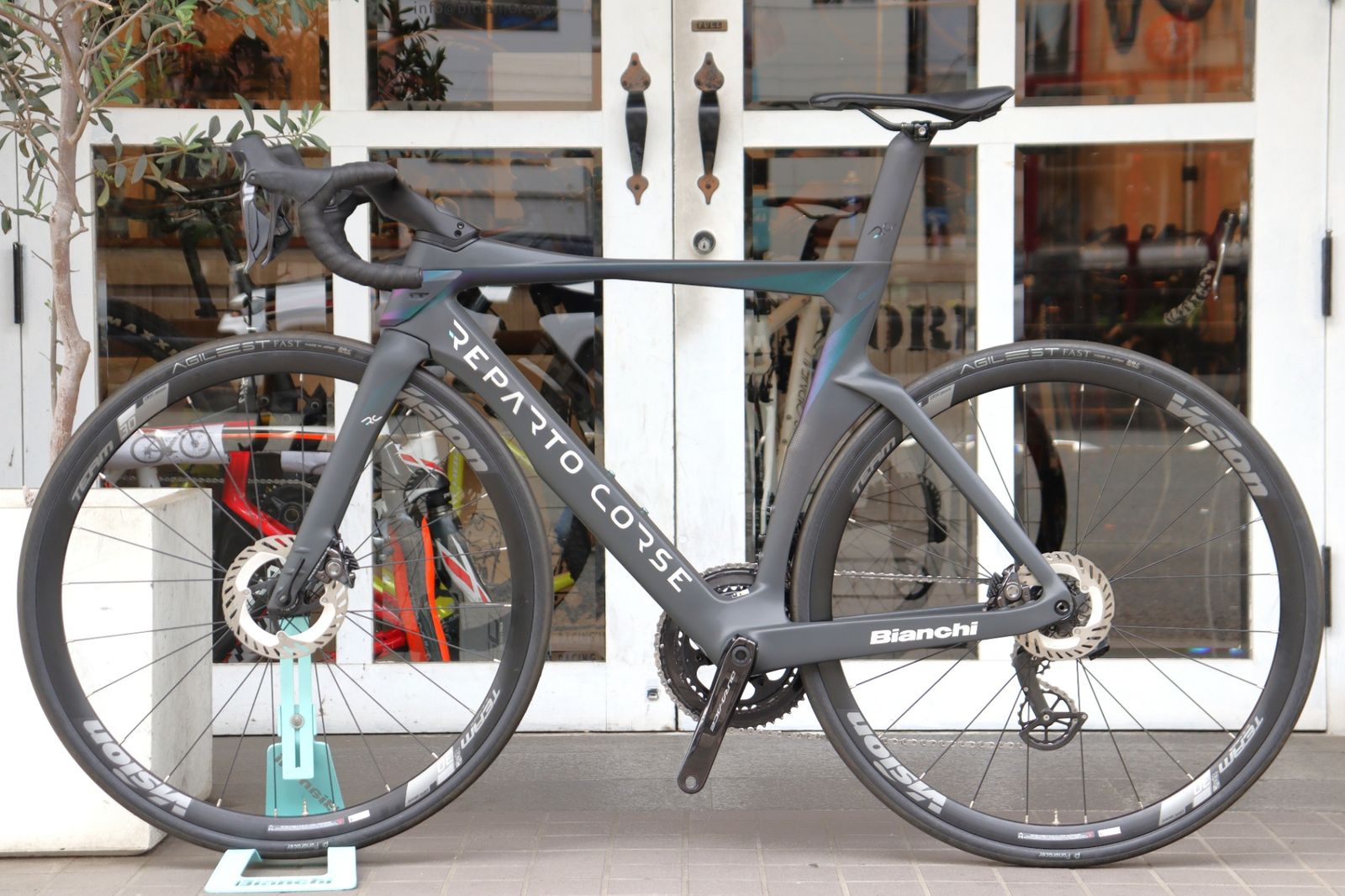 自転車 [値下げしました]ビアンキ ロードバイク カーボンフォーク 