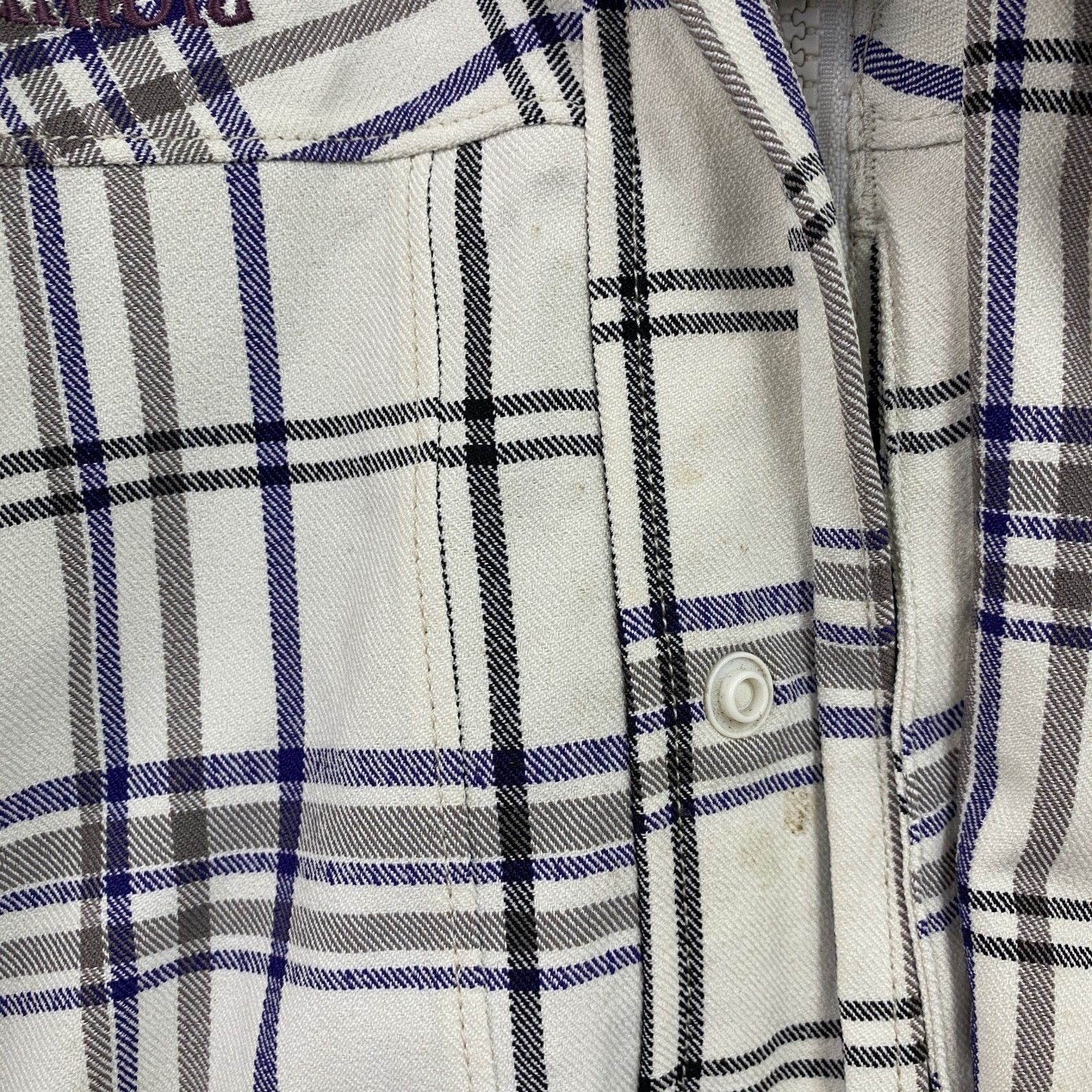 特売割30% Columbia コロンビア マウンテンパーカー チェック柄 白 