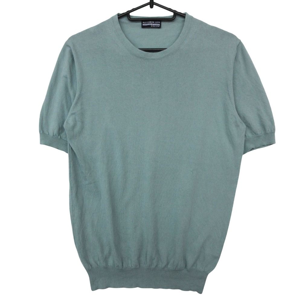 美品 ALESSANDRO LUPPI アレッサンドロルッピ ニット コットン サマー 美品 ALESSANDRO LUPPI アレッサンドロルッピ ニット コットン サマー