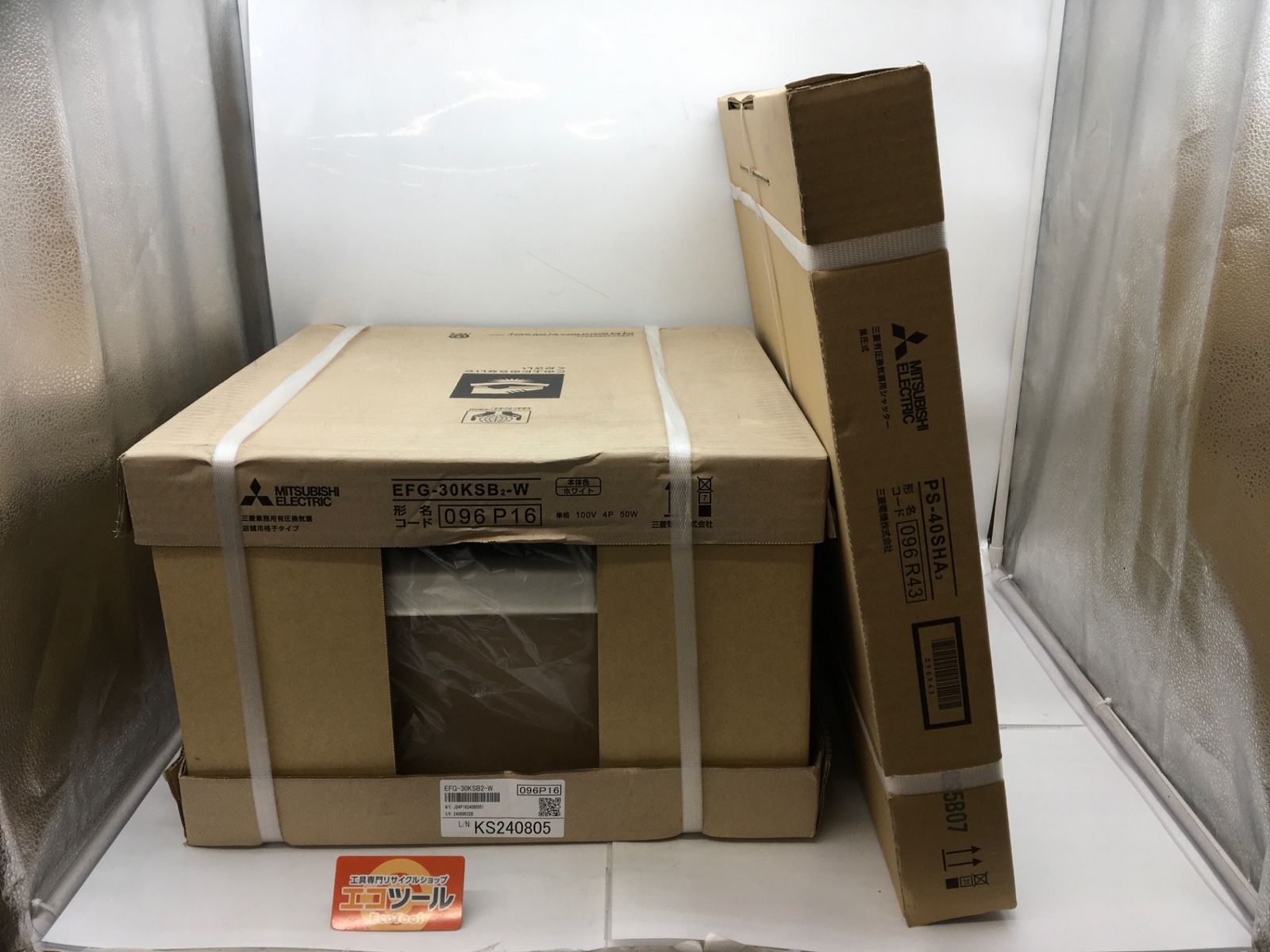 【未使用】三菱 EFG-30KSB2-W ☆ 有圧換気扇 [IT_I4IPW][知立][M04]