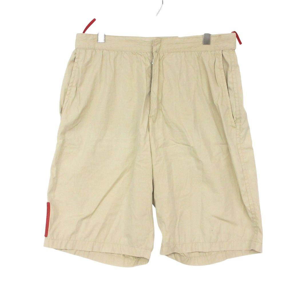 PRADA SPORTS プラダスポーツ パンツ ラバーロゴ コットン ハーフ
