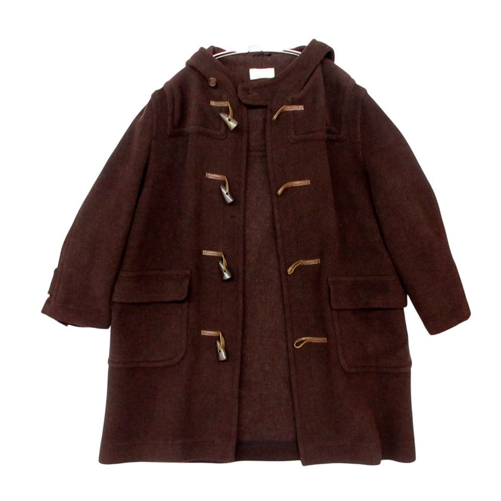 【レア】ヘリーハンセン ダッフルコート ヘリンボーン ウール アウター 古着 MARCEL LASSANCE マルセルラサンス ダッフルコート ヘリンボーン柄
