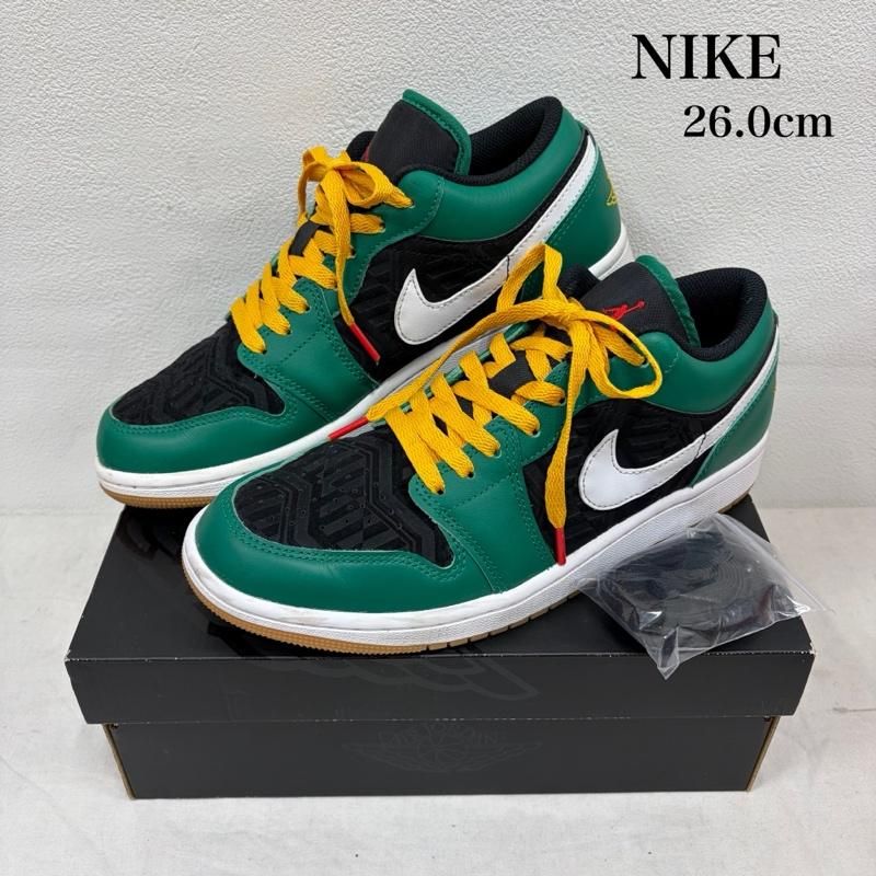 NIKE ナイキ スニーカー AIR JORDAN 1 LOW SE Malachite DQ8422-300