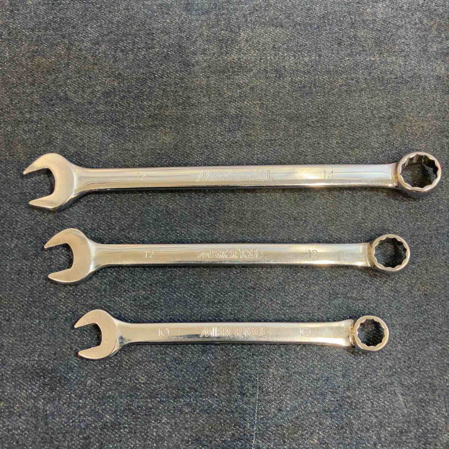 KTC MIRRORTOOL コンビネーションレンチ 14/12/10 3本セット【八潮店】