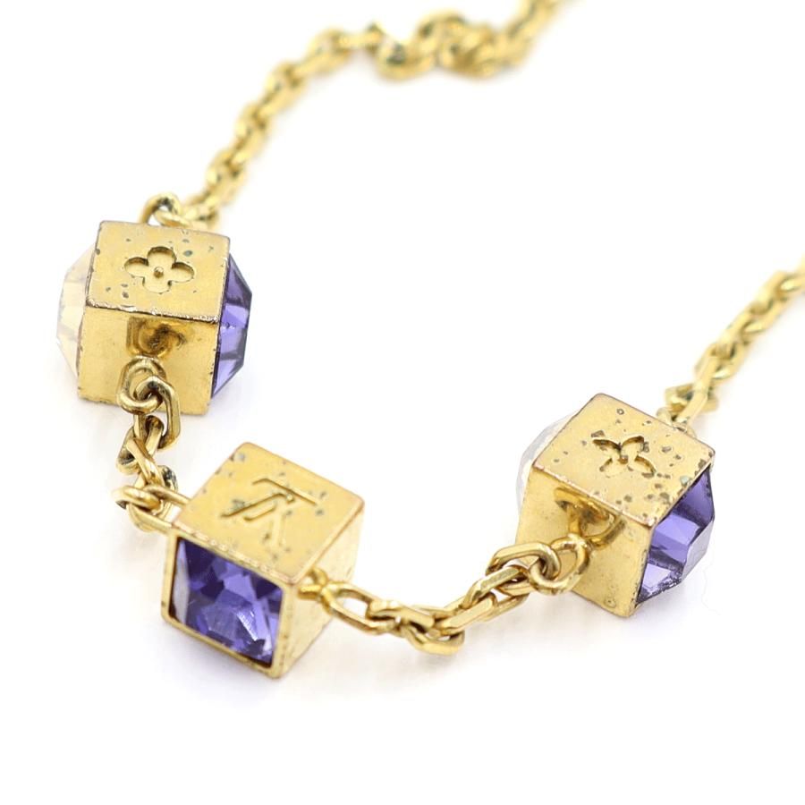 ルイヴィトン（LOUIS VUITTON）コリエ・ギャンブルゴールドネックレス