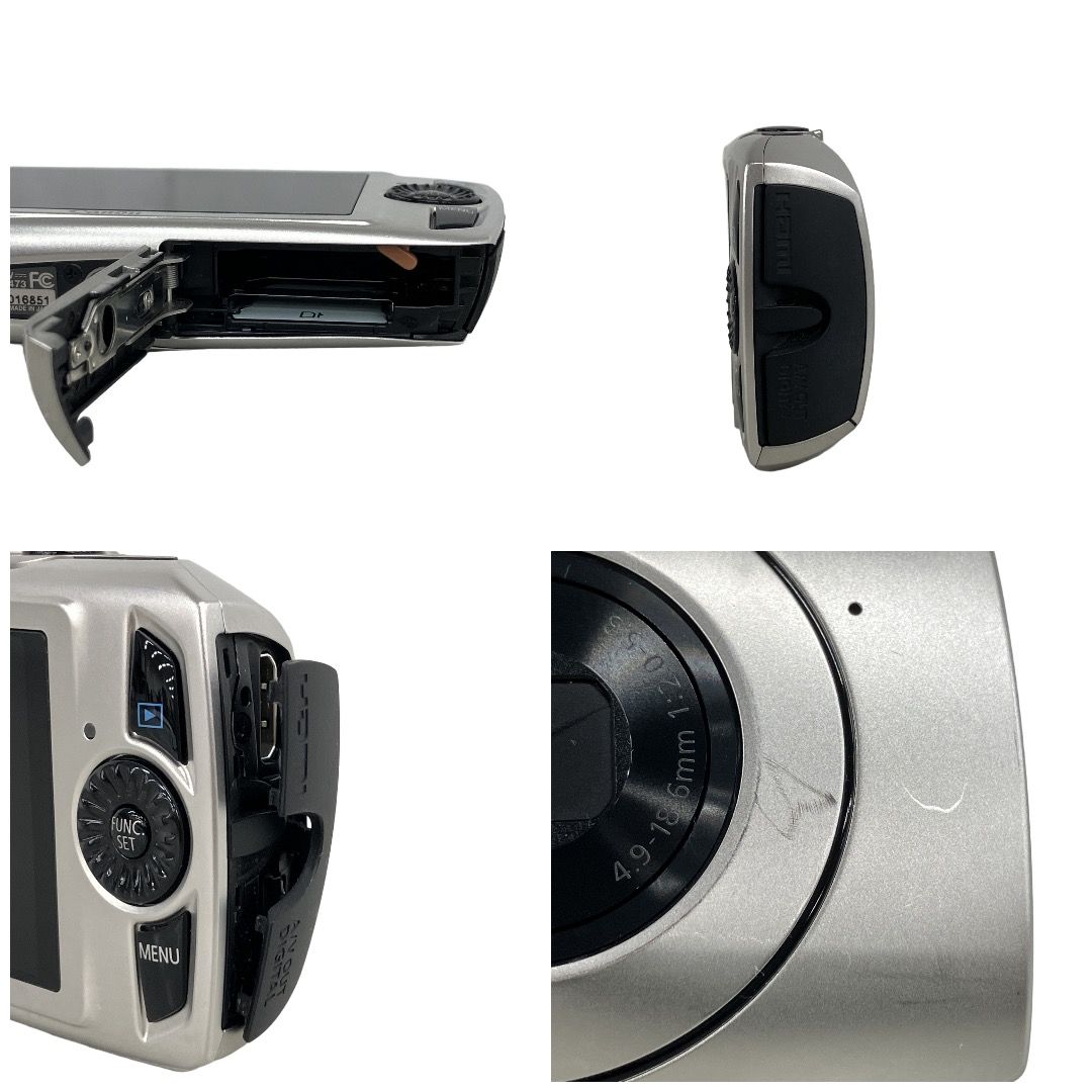 Canon IXY 30S コンパクトデジタルカメラ（ジャンク品） Canon キャノン IXY 30S シルバー コンパクトデジタルカメラ ジャンク