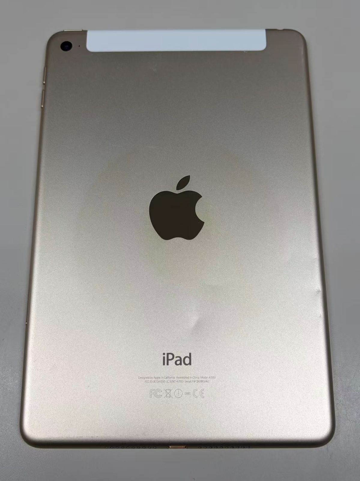 電池96% SIMフリーiPad mini (第4世代) 16GB ゴールド - メルカリ