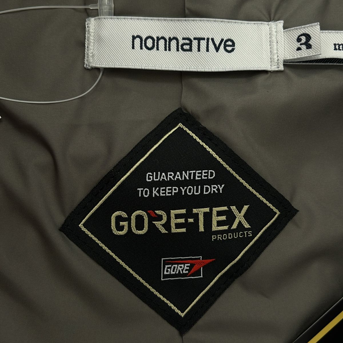 nonnative ノンネイティブ 22AW STUDENT LONG COAT POLY TAFFETA WITH GORE-TEX 2L スチューデントロングコート NN-J4212 グレー 3 nonnative ノンネイティブ 22AW STUDENT LONG COAT POLY TAFFETA WITH