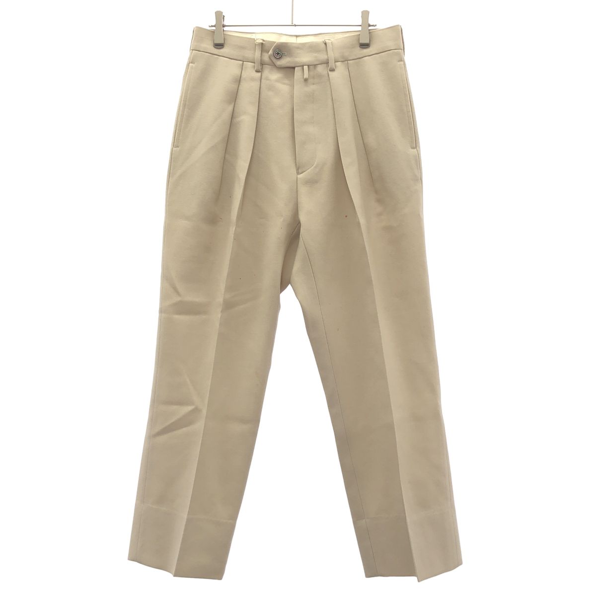 NEAT ニート EXCLUSIVE TROUSERS ウールトラウザーパンツ  ベージュ 44 NEAT ニート EXCLUSIVE TROUSERS ウールトラウザーパンツ ベージュ 44