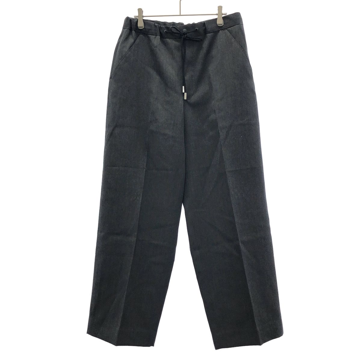 THE RERACS ザ リラクス 20AW WIDE EASY SLACKS ワイドイージースラックスパンツ 20FW-REPT-192 グレー 46 THE RERACS ザ リラクス 20AW WIDE EASY SLACKS ワイドイージー