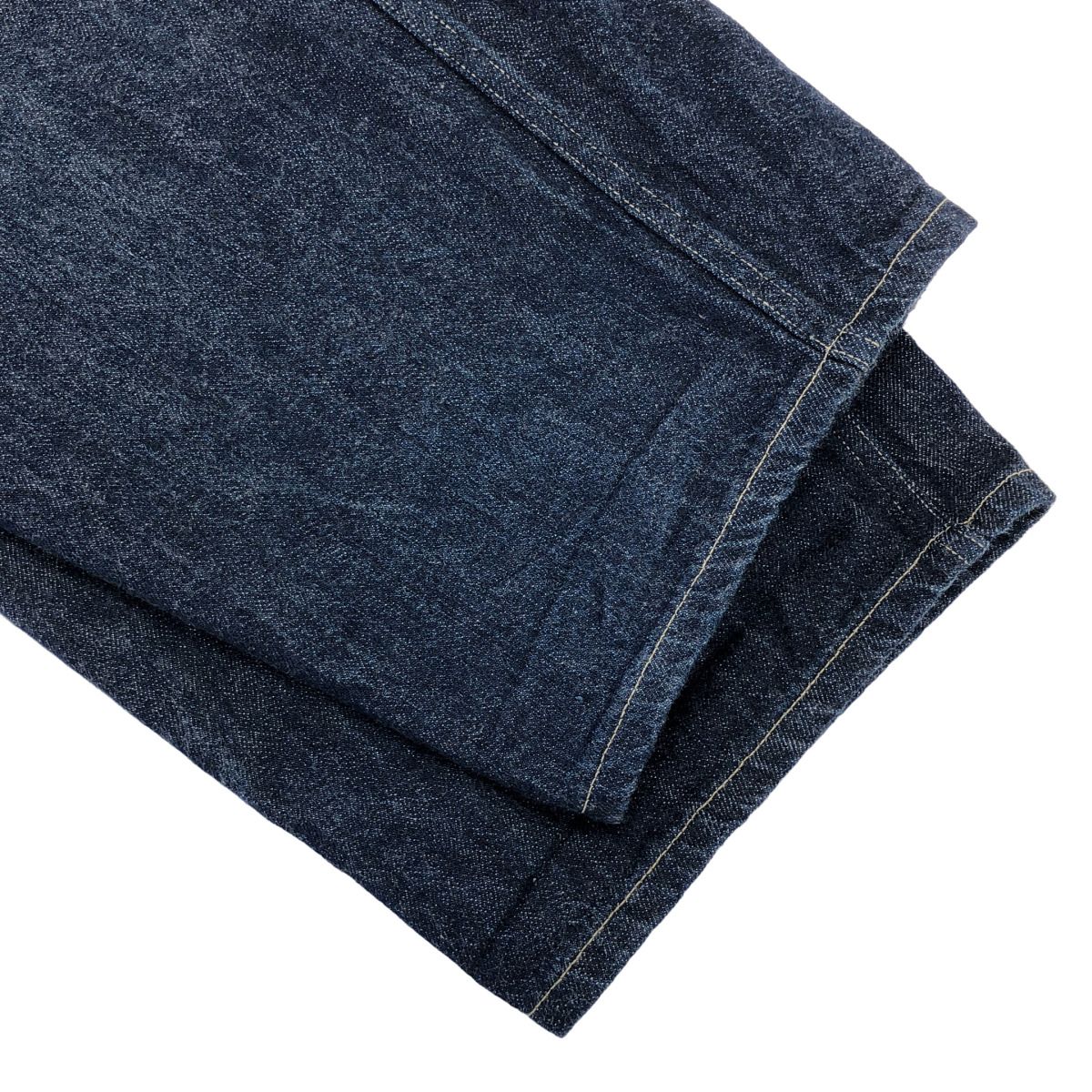 COMOLI コモリ 19AW ベルテッドデニムパンツ Q03-03005 インディゴ 