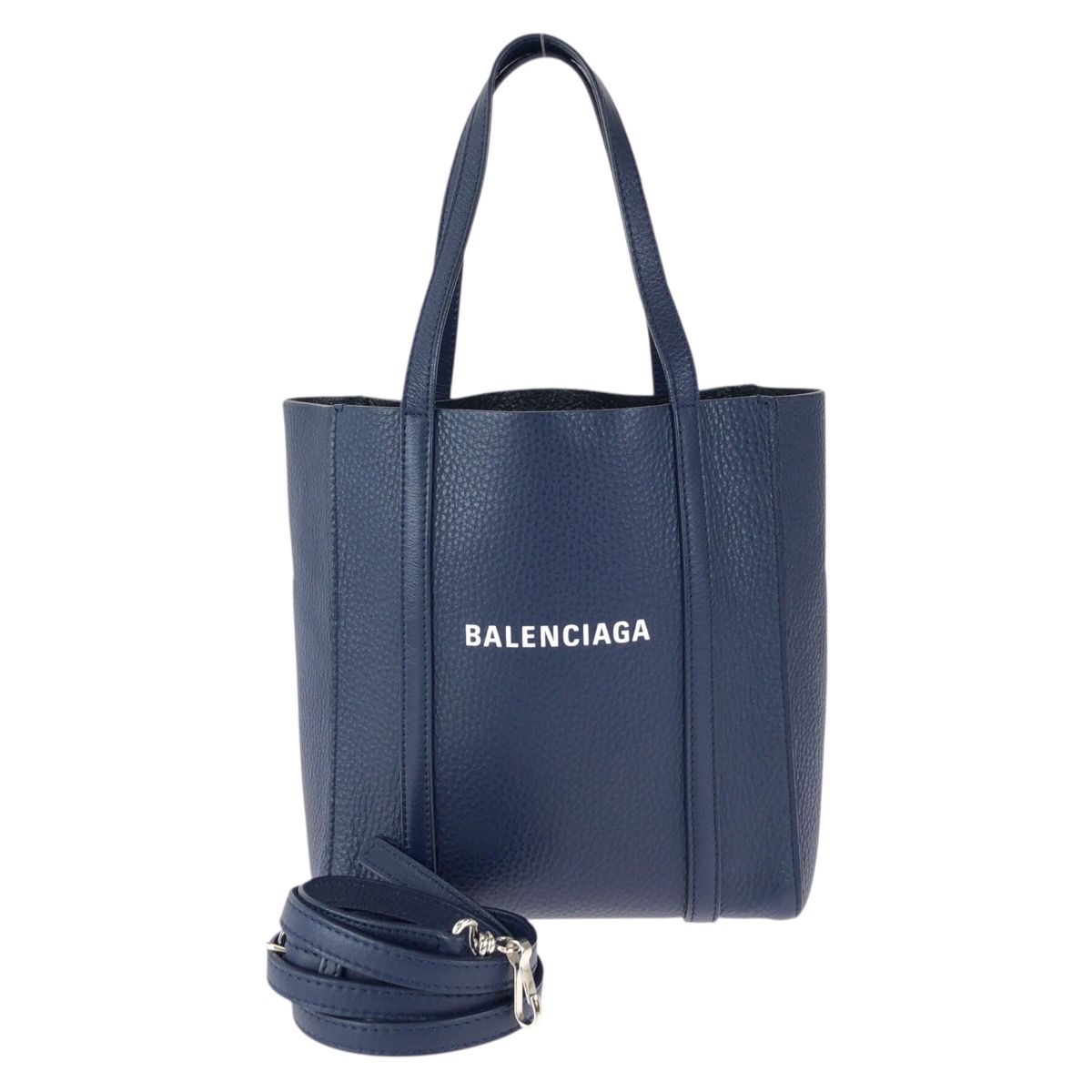 BALENCIAGA トートバッグ 青系 美品 肩がけ いいネット通販 - 全国送料無料でお届けします 美品 青系 トートバッグ