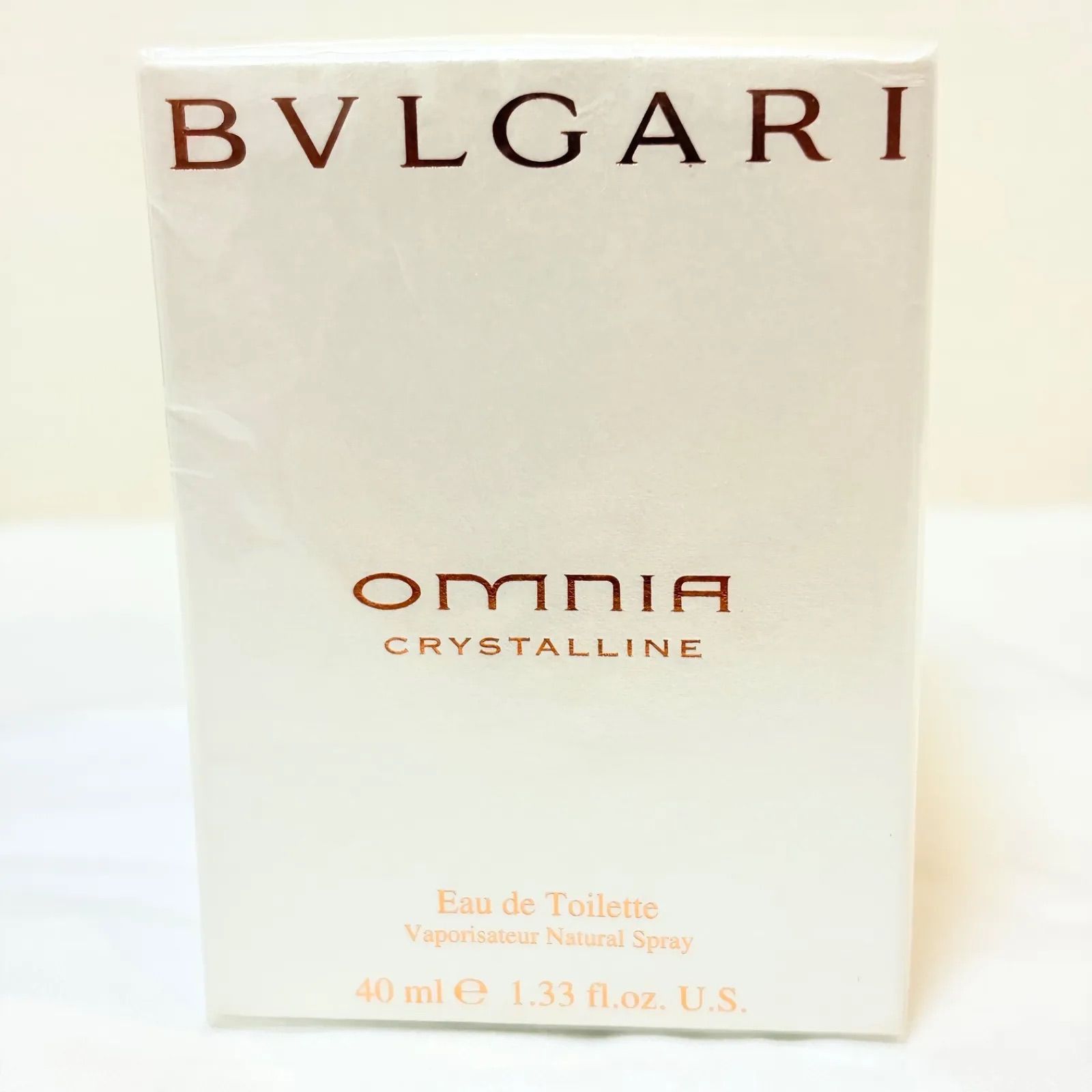 BVLGARI OMNIA CRYSTALLINE 40ml 未開封 新品未開封 BVLGARI OMNIA crystalline eau de toilette ブルガリ