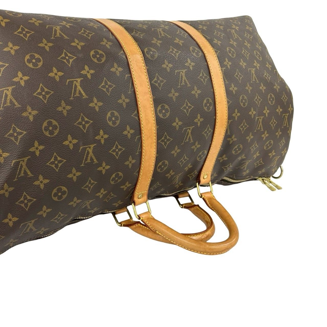 極 美品 LOUIS VUITTON ルイヴィトン キーポル バンドリエール55