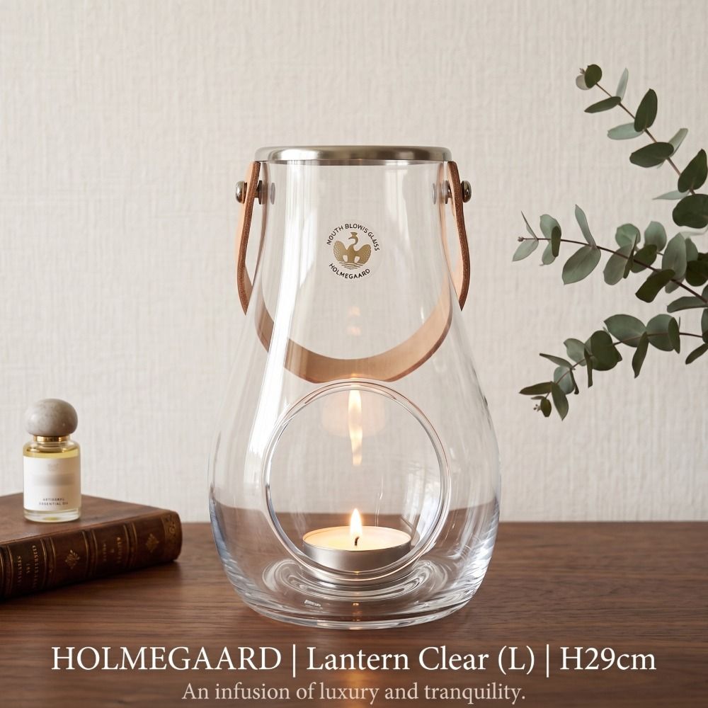 ホルムガード Holmegaard ランタン 4343500 クリア L 29cm 北欧 