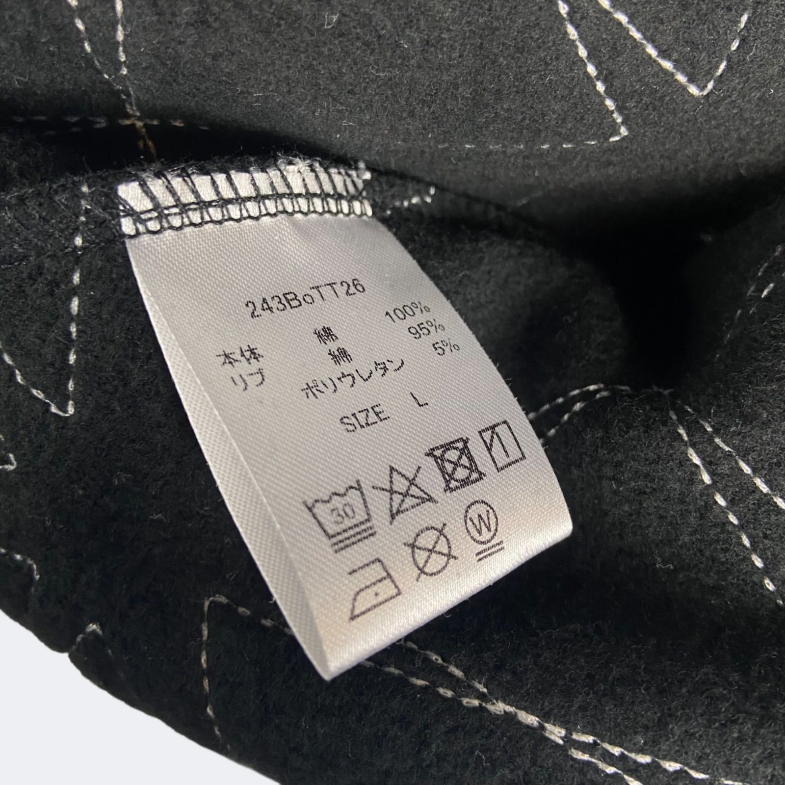 BoTT Sparkle Stitch Zip Hoodie ボット スパークル ステッチ ジップ 