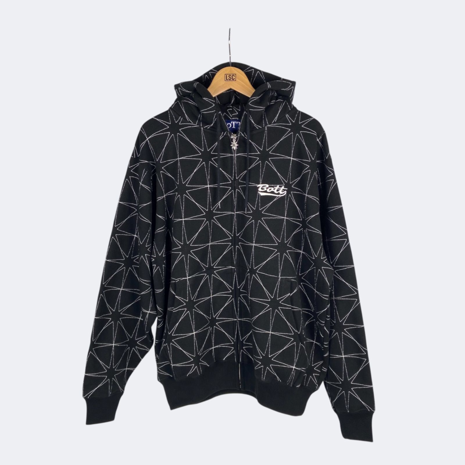 BoTT Sparkle Stitch Zip Hoodie ボット スパークル ステッチ ジップ 