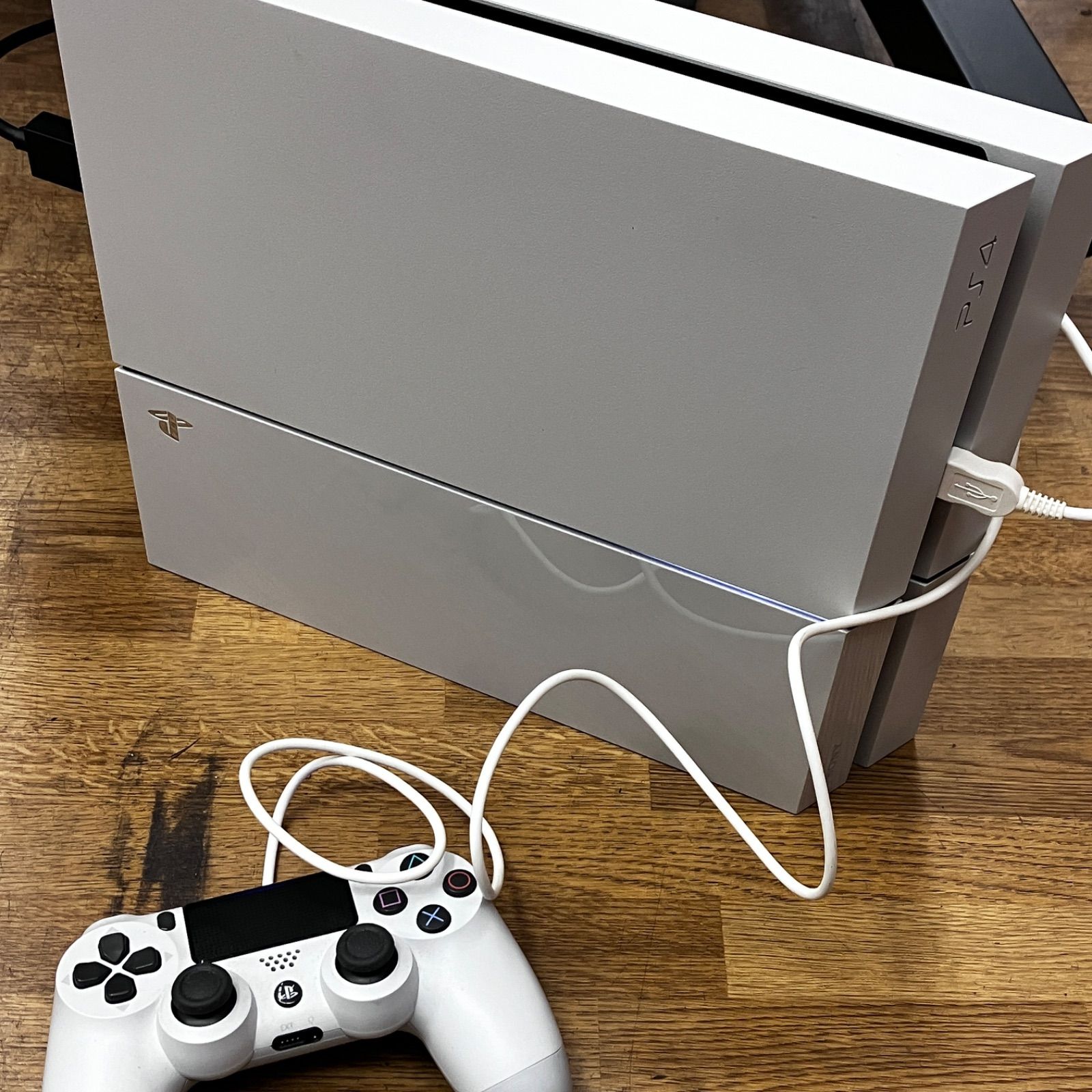 中古 PS4 CUH-1100A ホワイト 本体 動作確認済み - メルカリ