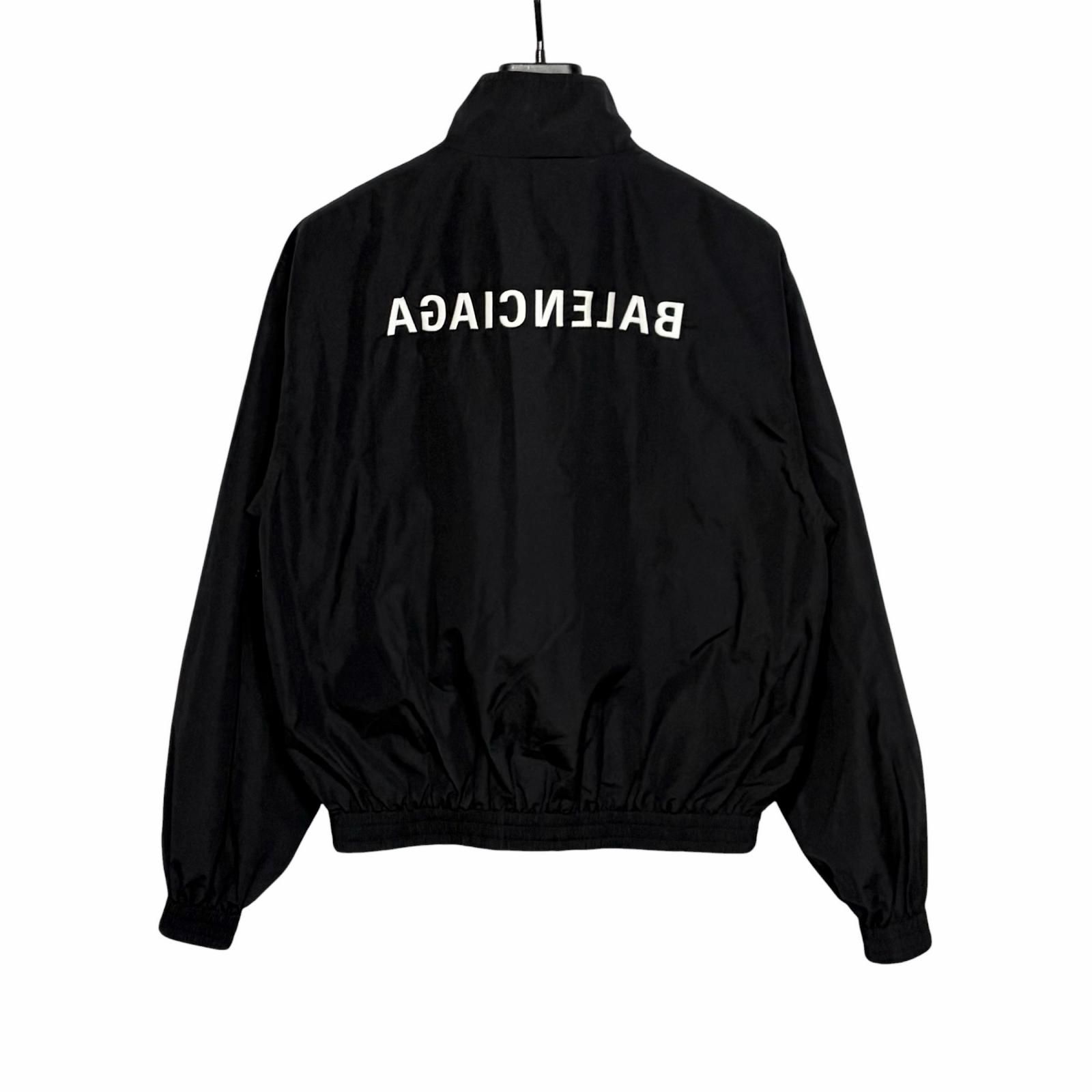 BALENCIAGA/XS /ブラック /バックロゴナイロンジャケット /型番790745