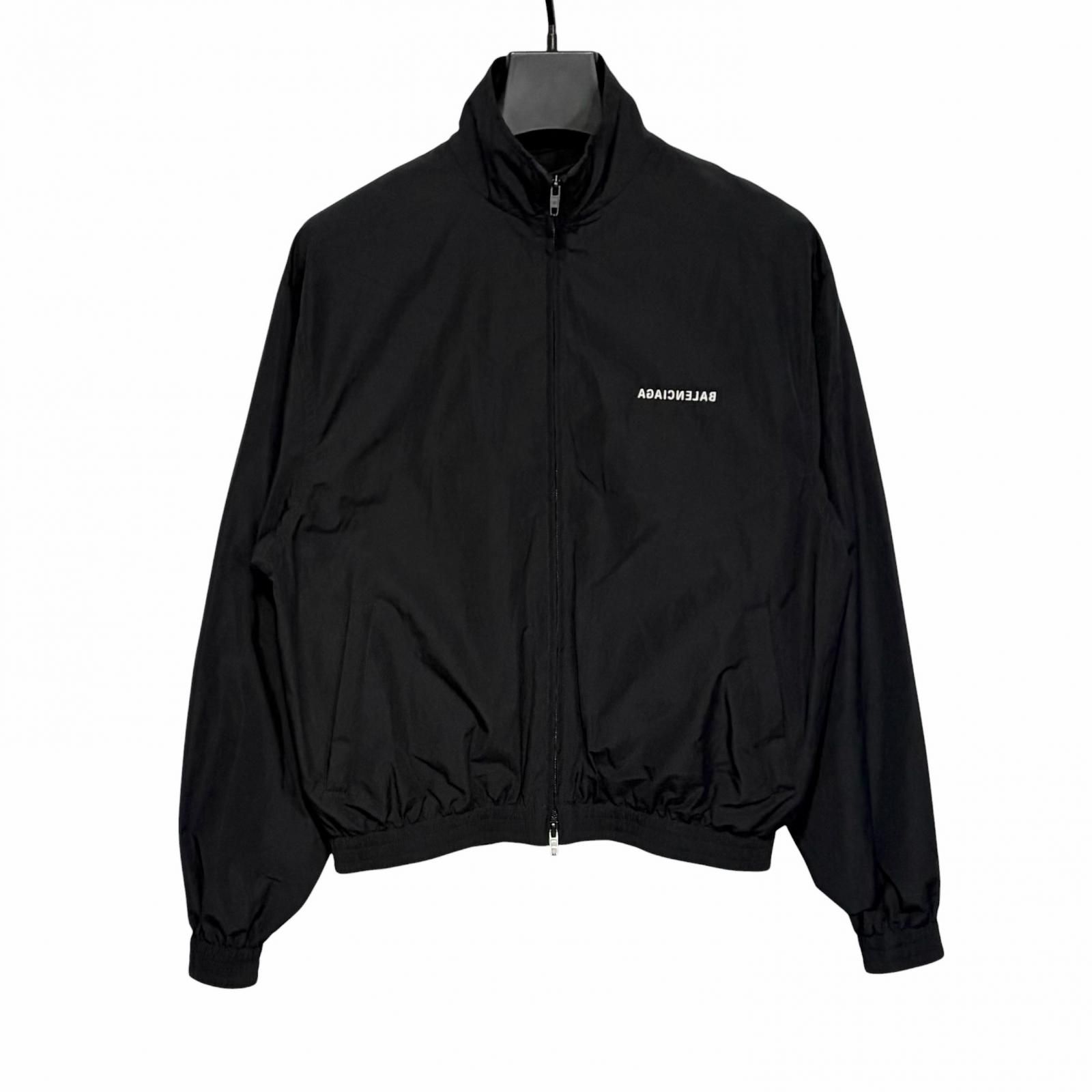 BALENCIAGA/XS /ブラック /バックロゴナイロンジャケット /型番790745
