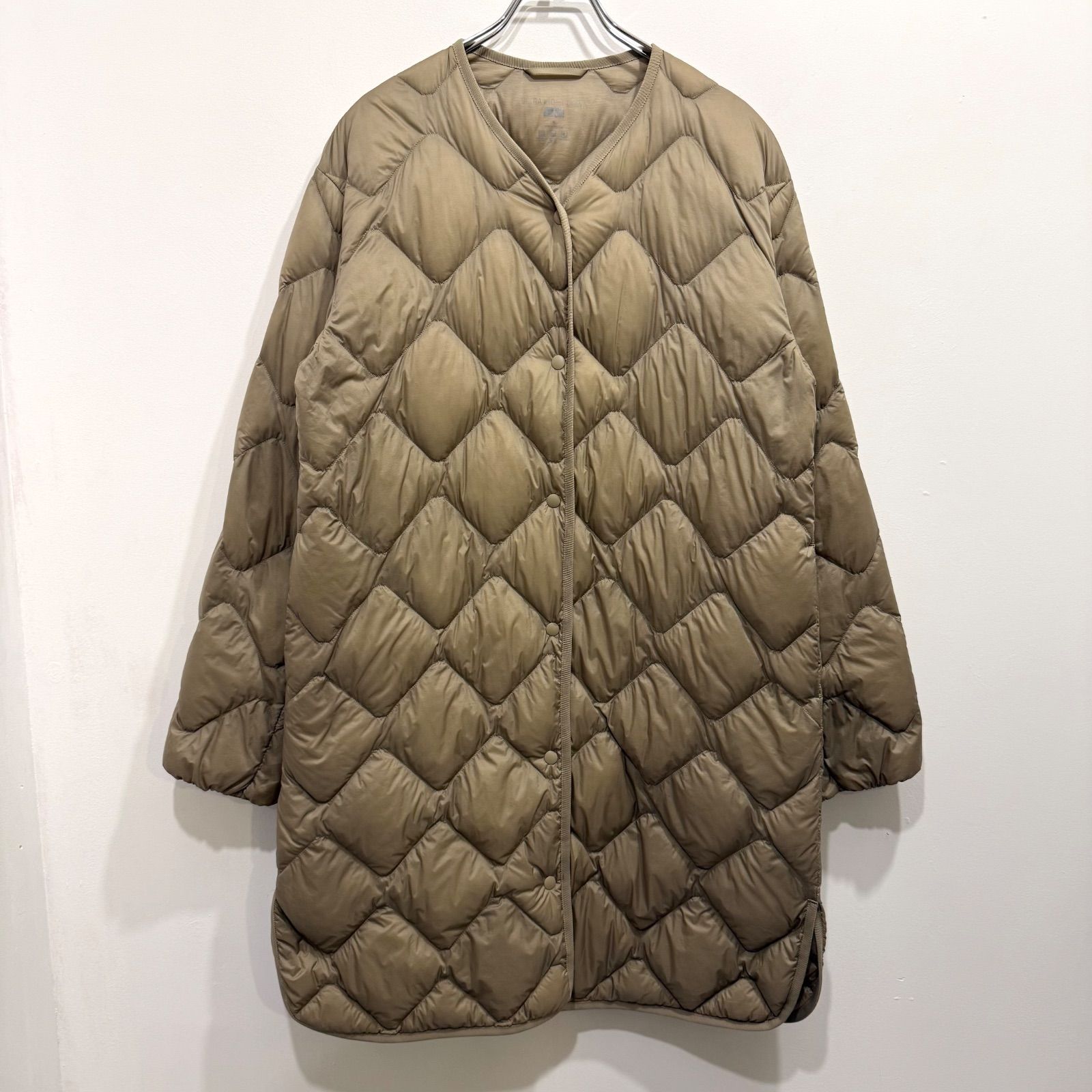 UNIQLO ユニクロ ウルトラライトダウンリラックスコートベージュ 