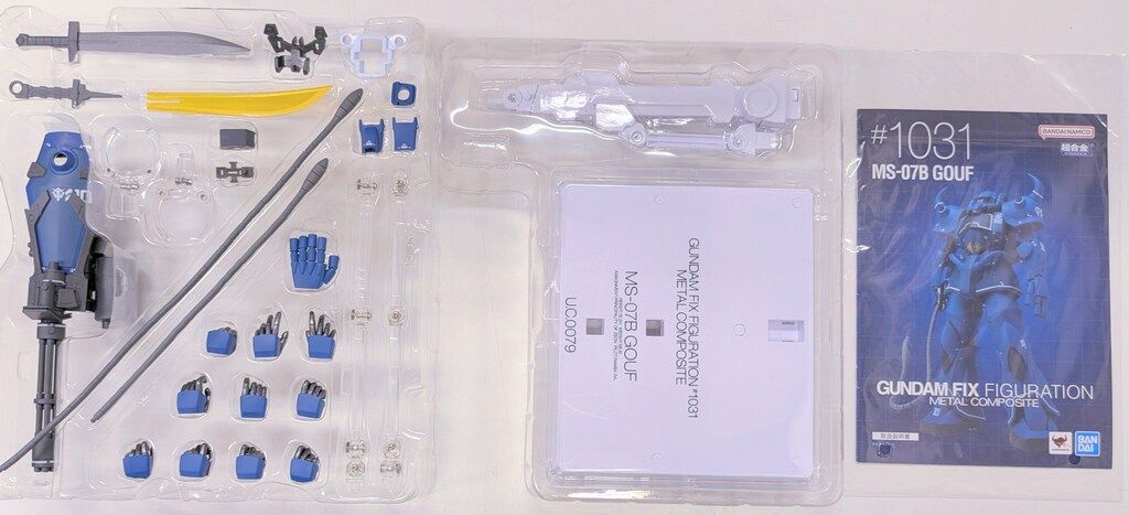ロボット GUNDAM FIX FIGURATION MS-07B GOUF #1031 GUNDAM FIX FIGURATION METAL COMPOSITE MS-07B グフ | 商品一覧 | 魂