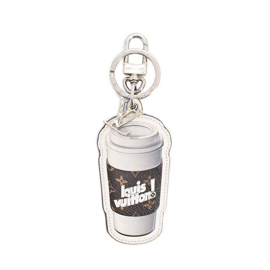 LOUIS VUITTON 付属品付き　モノグラム　ポルトクレ　コーヒー LOUIS VUITTON ルイヴィトン キーホルダー ポルトクレモノグラム