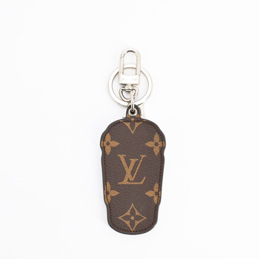 LOUIS VUITTON 付属品付き　モノグラム　ポルトクレ　コーヒー LOUIS VUITTON ルイヴィトン キーホルダー ポルトクレモノグラム